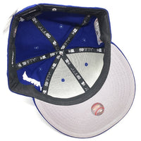 AWAKE NY アウェイク New Era ニューエラ 59FIFTY ニューヨーク・ニックス ベースボールキャップ 2000サブウェイシリーズワッペン ブルー Size 8 (63.5cm) 福生店