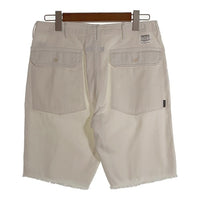 CAPTAINS HELM キャプテンズヘルム BAKER CUT-OFF SHORTS ヘリンボーン ベイカーショートパンツ ホワイト Size M 福生店