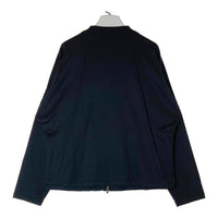 ONE BY OURET ワンバイオーレット クルーネック ジャージジャケット ネイビー size2 瑞穂店