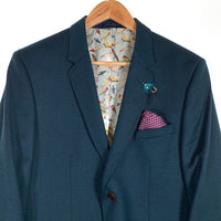 TED BAKER テッドベイカー ウール 2B テーラードジャケット ブレザー グリーン Size 40S 福生店