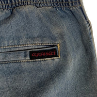 GRAMICCI グラミチ ストレッチデニム ニューナローパンツ クロップド インディゴ ウォッシュ加工 G112-OGSD Size ASIA M 福生店
