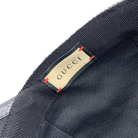 GUCCI グッチ ジャンボGG ベースボールキャップ ブラック 727562 4HAVS Size M 福生店