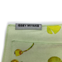 ISSEY MIYAKE イッセイミヤケ IM51-AD106-97 PRESSED FLORA BANDANA バンダナ イエロー 瑞穂店
