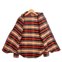 70's BIG MAC ビッグマック フランネルチェックシャツ レッド ベージュ Size S 福生店