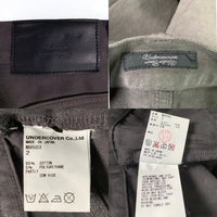 UNDERCOVER アンダーカバー カツラギ ストレッチデニム ヒザヤブレパンツ チャコールグレー N9503 アンダーカバイズム Size 2 福生店