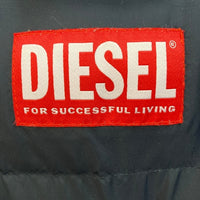 DIESEL ディーゼル W-JORGY ファー付き 中綿 モッズコート ブラック size48 瑞穂店
