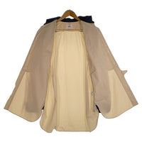H.S. Equipment ハバーサックエキップメント スタンドカラー コットンシャツ ベージュ ネイビー HSS005 Size 3 福生店