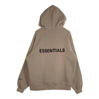 FOG ESSENTIALS エッセンシャルズ バックラバーロゴプリント ジップアップ スウェットパーカー カーキ Size L 福生店