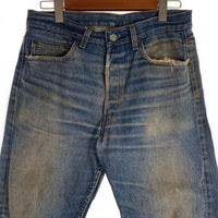 80's Levi's リーバイス 501 ボタン裏524 ストレートデニムパンツ ライトブルー 501-0000 USA製 Size W34 L31 福生店