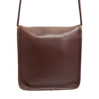 OLD COACH オールドコーチ 9620 USA製 ターンロック ショルダーバッグ スクエアポシェット ブラウン 瑞穂店