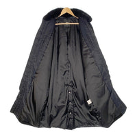 ennerre エネーレ ナイロン ウール ベンチコート ブラック 中綿 NR32JX03 Size 52 福生店