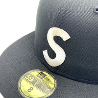 SUPREME シュプリーム 22SS Characters S Logo New Era キャラクターズ Sロゴ ニューエラ ベースボールキャップ 59FIFTY ブラック Size 8 (63.5cm) 福生店