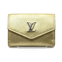 Louis Vuitton ルイヴィトン ポルトフォイユ ロックミニ 三つ折り財布 ゴールド シルバー M69059 福生店