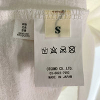 HUMAN MADE ヒューマンメイド センターロゴ ハートプリント デイリー 2023/3/4 ロンT ホワイト sizeS 瑞穂店