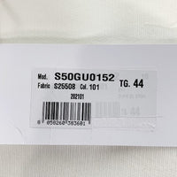 Maison Margiela 10 メゾンマルジェラ 21SS 1CON Hoodie アイコン スウェットパーカー 後付け ホワイト Size 44 福生店