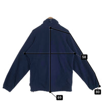 KEELA キーラ SKYE PRO FLEECE JACKET スカイプロ フリースジャケット ネイビー Size M 福生店