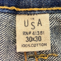 RRL ダブルアールエル セルビッジ JAPAN WOVEN SELVEDGE DENIM デニムパンツ インディゴ size30×30 瑞穂店