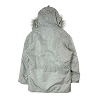 ALPHA INDUSTRIES アルファインダストリーズ USA製 80's 初期タグ IDEAL N-3B フライトジャケット シルバー sizeM 瑞穂店