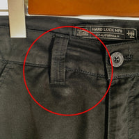 HARD LUCK ハードラック ICON CHINO SHORTS WORK SHORT PANTS アイコン チノショーツ ワーク ショートパンツ ブラック Size 32 福生店