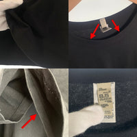 LOS ANGELS APPALEL ロサンゼルスアパレル SSZ エスエスズィー A.H エーエイチ 8.5 OUNCE 半袖 Tシャツ SSZ メモ帳タグ AH刺繡 ブラック USA製 Size 2XL 福生店