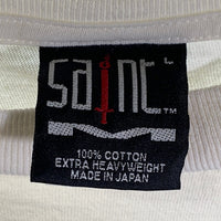 SAINT Mxxxxxx セントマイケル 24AW KISS SS TEE キス プリントTシャツ ホワイト SM-YS1-0000-009 Size L 福生店