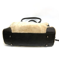 FALORNI ITALIA ファロルニ イタリア ファートートバッグ ブラック ベージュ 瑞穂店