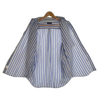 Christian Dior MONSIEUR クリスチャンディオールムッシュ ストライプ 長袖シャツ ライトブルー AKS-6840 Size M 福生店