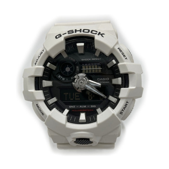 CASIO カシオ G-SHOCK Gショック GA-700-7AJF 腕時計 ホワイト 瑞穂店