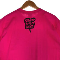 STUSSY ステューシー PETER BAGGE 半袖 Tシャツ ピンク Size L 福生店