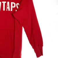 WTAPS ダブルタップス 16SS ロゴワッペン プルオーバースウェットパーカー レッド 161ATDT-CSM09 Size M 福生店