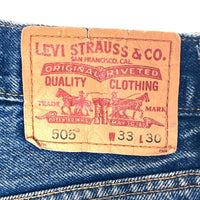 Levi's リーバイス 505 メキシコ製 ボタン裏322M デニムパンツ インディゴ size33 瑞穂店