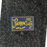 Pherrow's フェローズ 19W-PWSC1-HB ブークレヘリンボーン ツイード 3Bジャケット ネイビー sizeL 瑞穂店