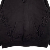 SUPREME シュプリーム 23SS Western Cut Out Hooded Sweatshirt ウエスタンカットアウト プルオーバースウェットパーカー ブラック Size L 福生店