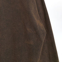 ONE UNDER HEAVEN ワンアンダーヘヴン フロント刺繡 ロングスリーブTシャツ ブラウン Size L 福生店