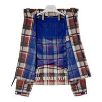 A BATHING APE アベイシングエイプ ラブジェネチェック スノボジャケット ブラウン sizeM 瑞穂店