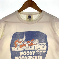 TOY'S McCOY トイズマッコイ 23春夏 WOODY WOODPECKER ウッディウッドペッカー プリントTシャツ ホワイト TMC2350 Size L 福生店