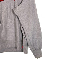 SUPREME シュプリーム 21AW Arabic Logo Hooded Sweatshirt アラビックロゴ プルオーバースウェットパーカー グレー モコモコ Size XXL 福生店