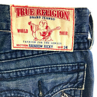 TRUE RELIGION トゥルーレリジョン RAINBOW RICKY デニムパンツ インディゴ size31 瑞穂店