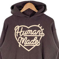 HUMAN MADE ヒューマンメイド Heart Sweat Hoodie ハート スウェットパーカー チャコール Size L 福生店