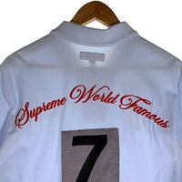 SUPREME シュプリーム 25SS Cursive Polo カーシブポロシャツ 鹿の子 ライトブルー Size M 福生店