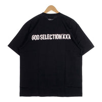GOD SELECTION XXX ゴッドセレクショントリプルエックス シュレッダー加工プリント Tシャツ ブラック GX-S23-KKST-01 Size XL 福生店