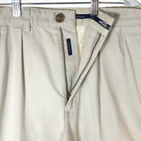 Polo Ralph Lauren ポロラルフローレン ANDREW アンドリュー メキシコ製 ツータック チノパンツ ベージュ size31 瑞穂店
