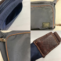 PORTER ポーター PLAN プラン ショルダーバッグ ナイロン ネイビー 瑞穂店