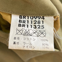 BUZZ RICKSONS バズリクソンズ BR11134 BR12629 B-10 内ボア 赤リブ フライトジャケット カーキ size34※リブ毛玉あり 瑞穂店