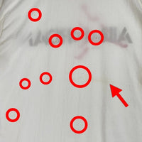 90's NIKE ナイキ AIR JORDAN エアジョーダン プリント Tシャツ ホワイト USA製 デッドストック Size L 福生店