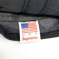 SUPREME シュプリーム 13SS Silver Plate Stencil 5-Panel Cap シルバープレート ステンシル 5パネルキャップ ブラック 福生店