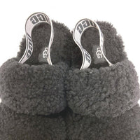 UGG アグ 1120876 オー フラッフィータ サンダル ブラック size23cm 瑞穂店