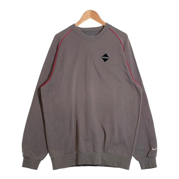 F.C.R.B. グレー 　スウェット　トレーナー 90-00's NIKE ナイキ F.C.R.B. エフシーレアルブリストル フリーダム
