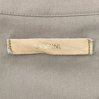 LA MOND ラモンド バンドカラーシャツ 長袖 ベージュ LM-S-035 Size 4 瑞穂店