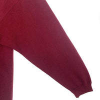 90's STUSSY ステューシー BASIC-S プリント プルオーバースウェットパーカー ボルドー 中国製 白タグ Size XL 福生店